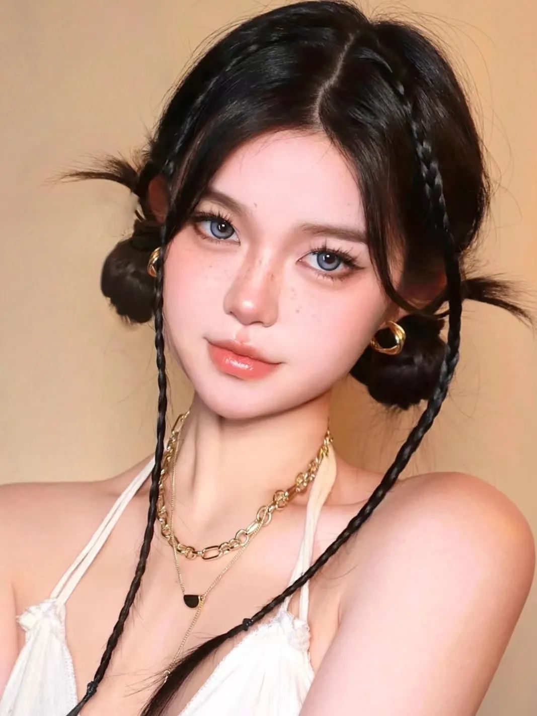 今年别再披头散发了三款减龄发型,既不显脸大又不披发的发型