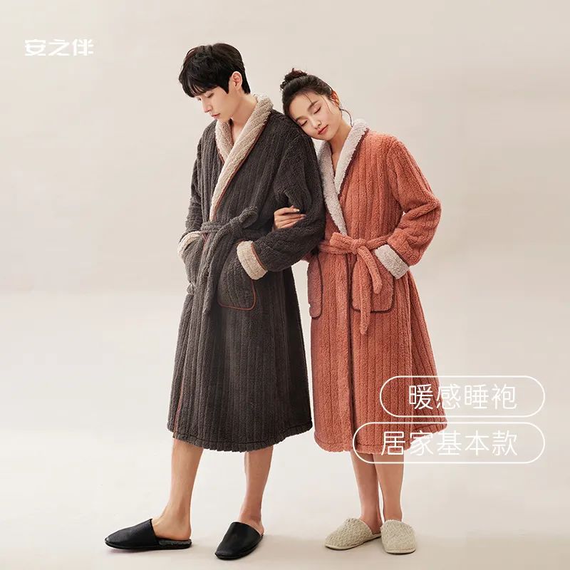 超级舒服的冬款睡袍推荐,好看的冬季睡袍简约