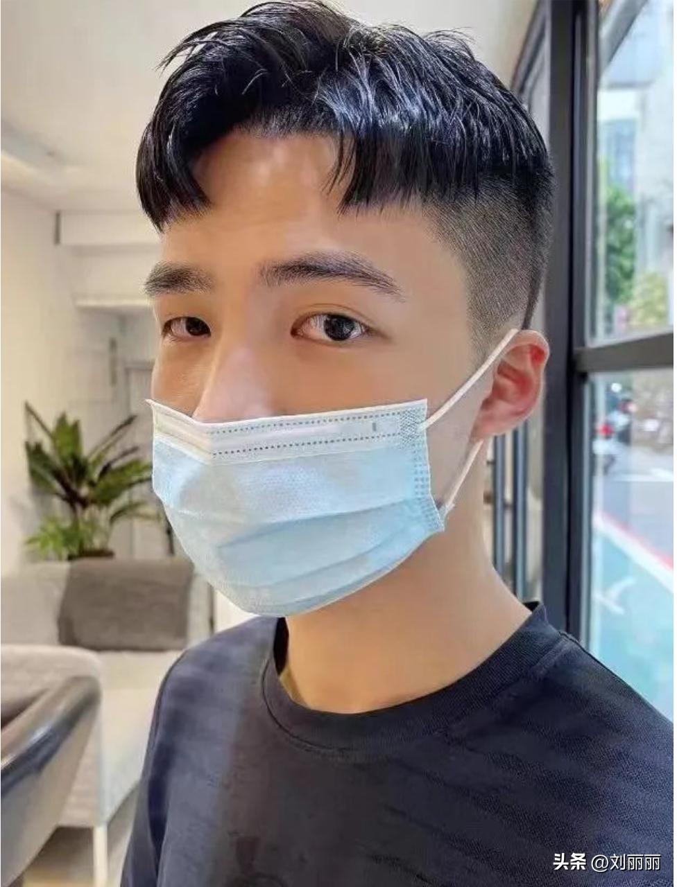 40-50岁减龄发型最新男士短寸头,30-40岁适合发型男士圆脸发质细软