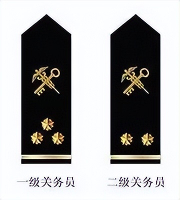 海关关衔图解,海关使用一年期关衔标志