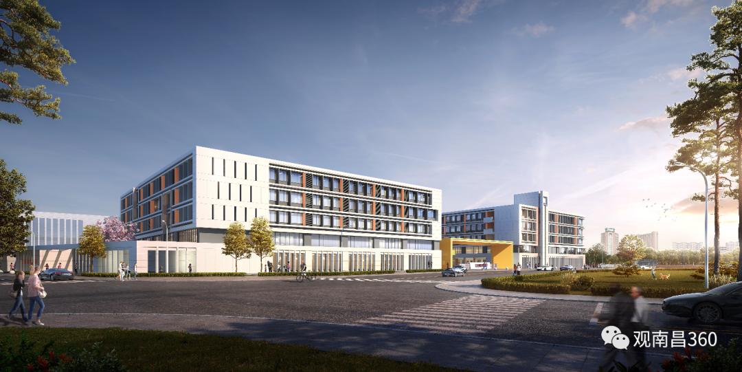 南昌朝阳两所新校立门头，水厂路学校、兰宫路学校开工在即