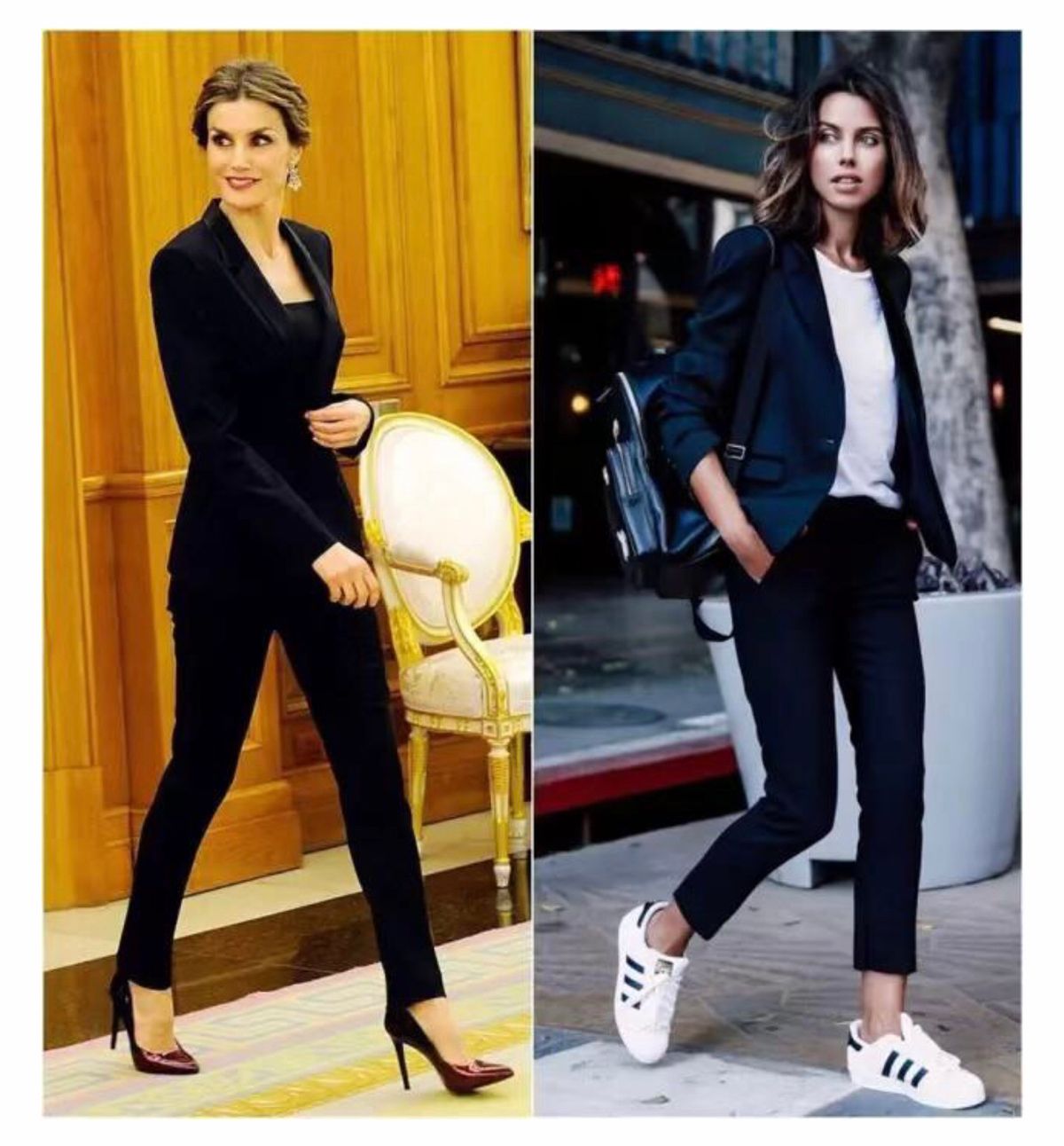 穿搭黑裤显瘦,小黑裤显瘦魔术裤