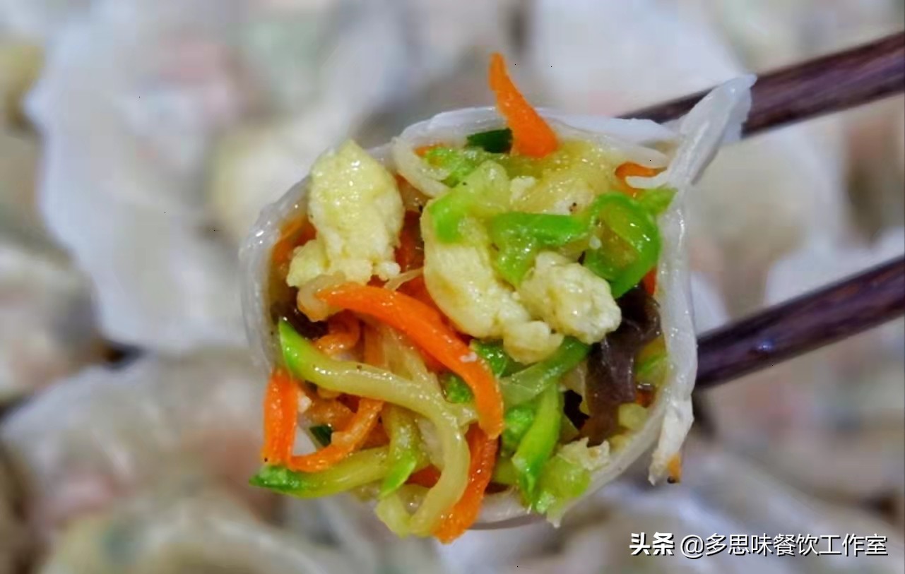 素馅饺子十种饺子馅的教程,传统素馅饺子十种饺子馅的做法