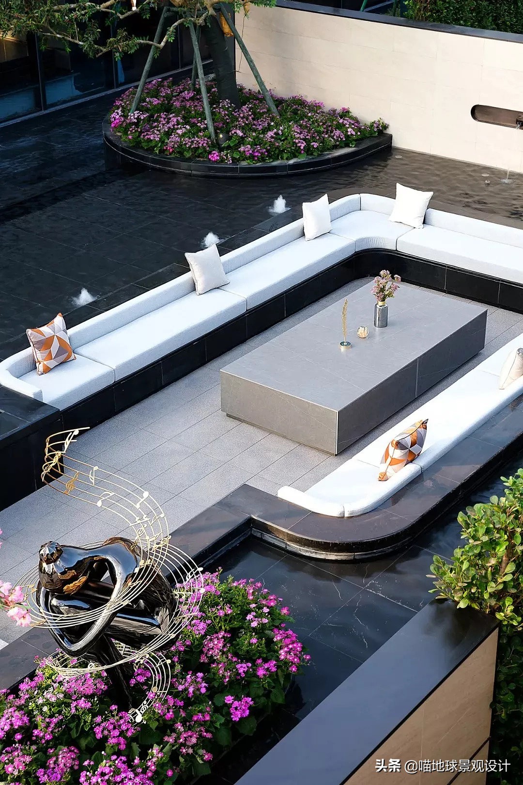 35平别墅小院,350平中式庭院别墅效果图