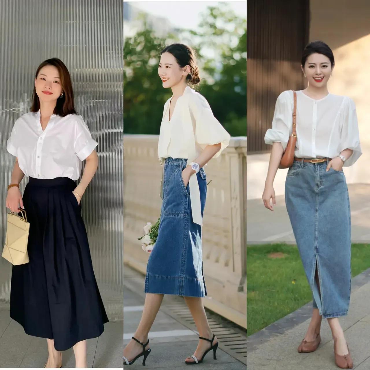 白衬衫到底怎么穿才不老气,白衬衫怎样穿出来时髦感