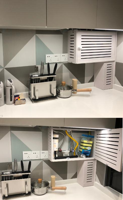 深圳装修89㎡装修深圳旧房翻新参考案例