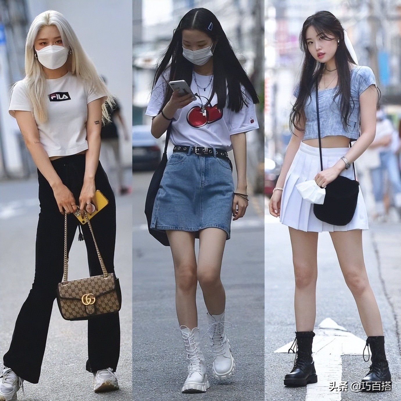 韩国穿搭博主日常穿搭,学穿搭看哪些韩漫