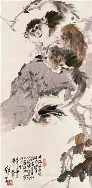 刘继卣猴,刘继卣画猴作品高清大图