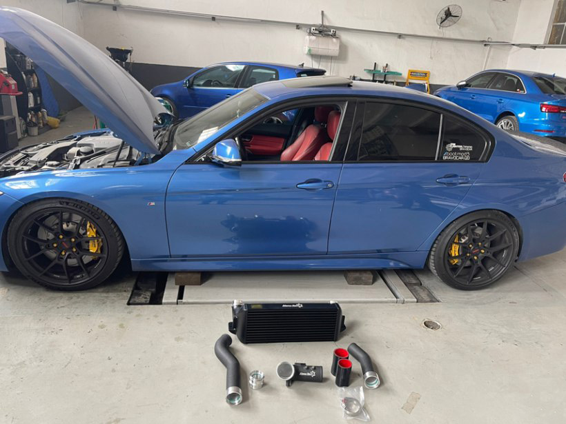 买了套BBS轮毂开200公里就换在宝马3系上体验最纯粹的快乐