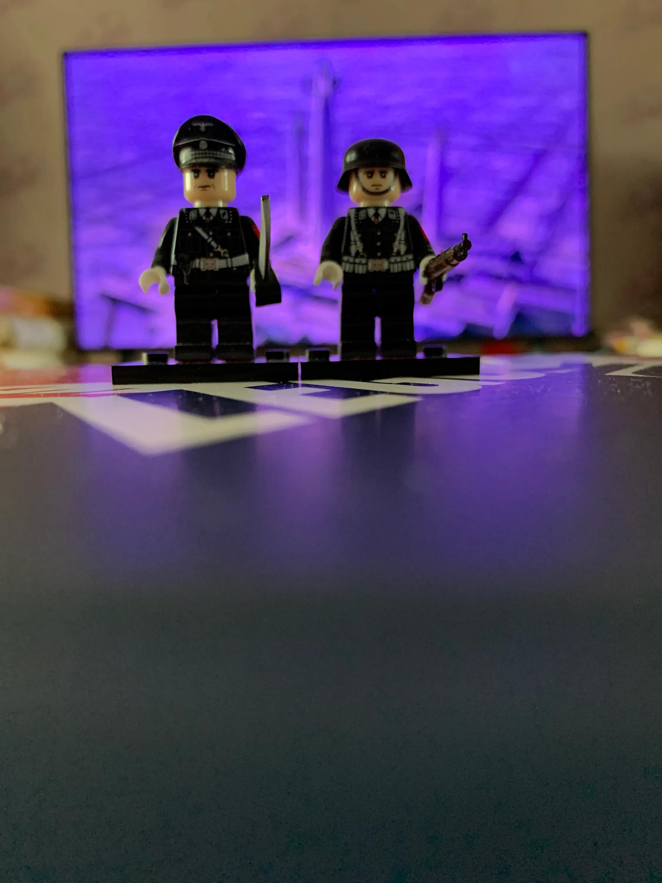 给大家看一下我的两个二战人仔