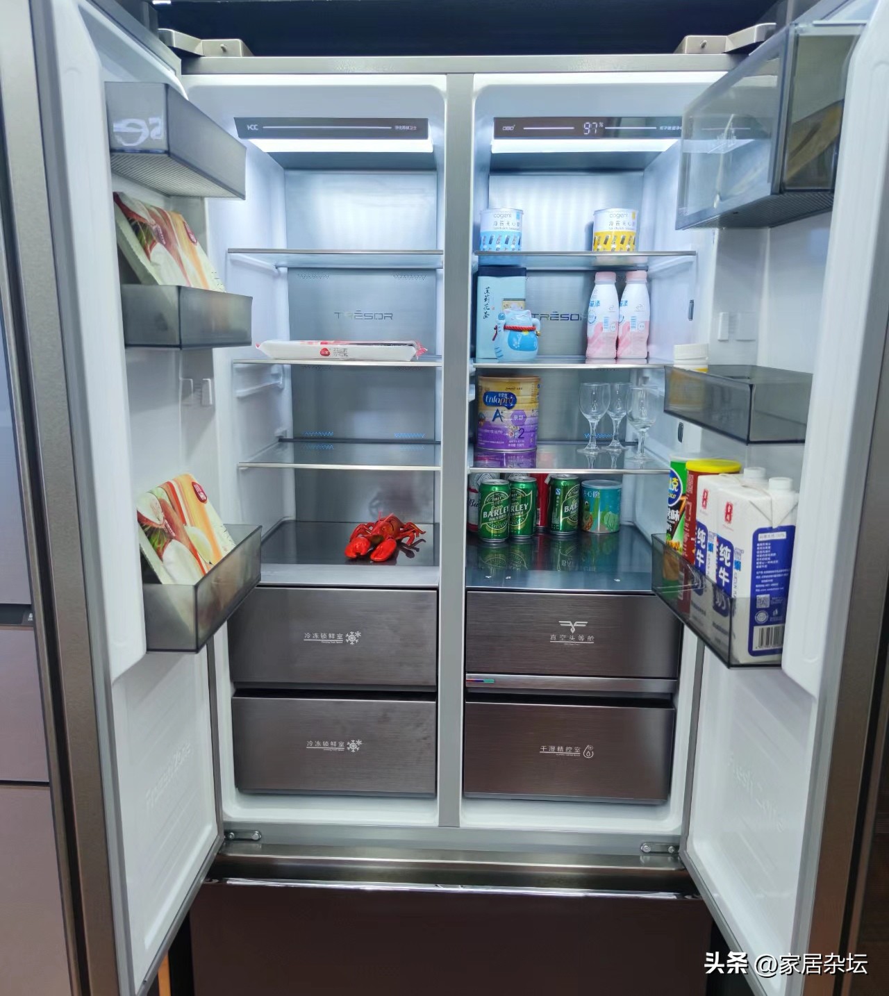 冰箱十字门好还是一字门好,十字门跟对开门冰箱哪个适合家用