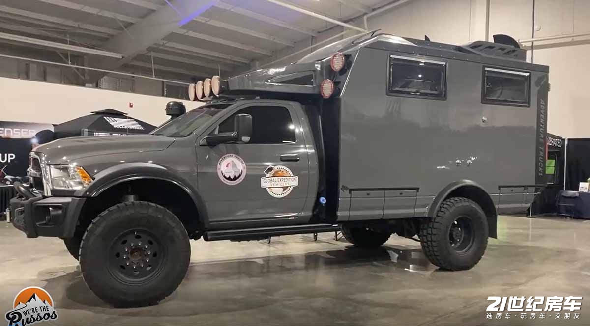 防弹版猛士房车,悍马4x4越野房车也是防弹的