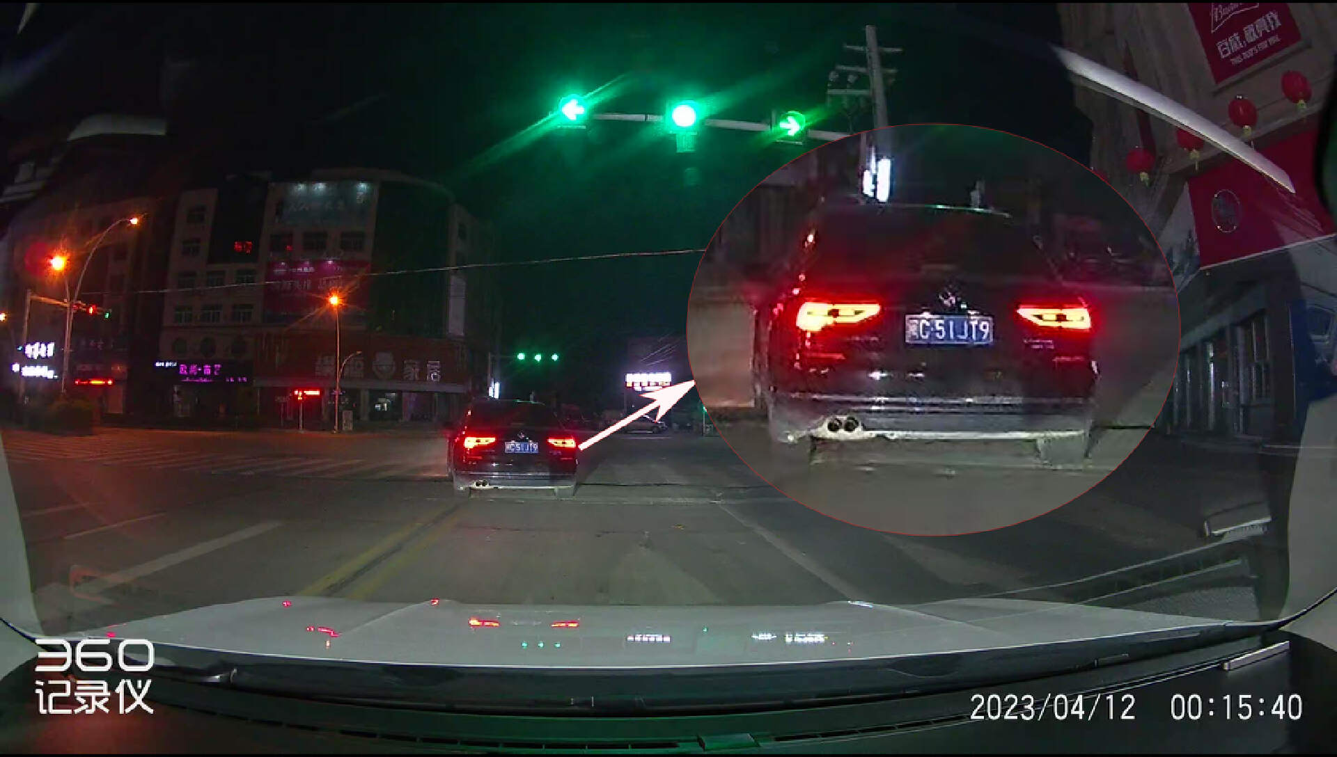 3k高清360前后双录行车记录仪,360行车记录仪k580录制效果