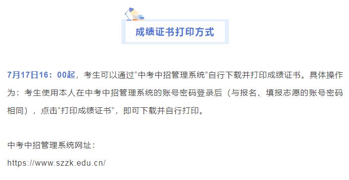 深圳中考查分可以查详细的吗,2021年深圳中考成绩各校排名