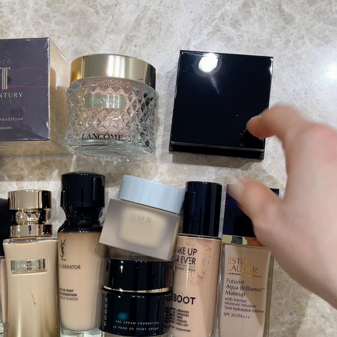 一个视频介绍市面上最火的大牌粉底液#底妆推荐