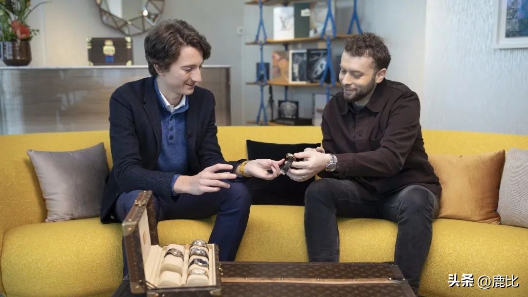 穿lv的人一般戴什么表,lv首富小儿子戴的手表