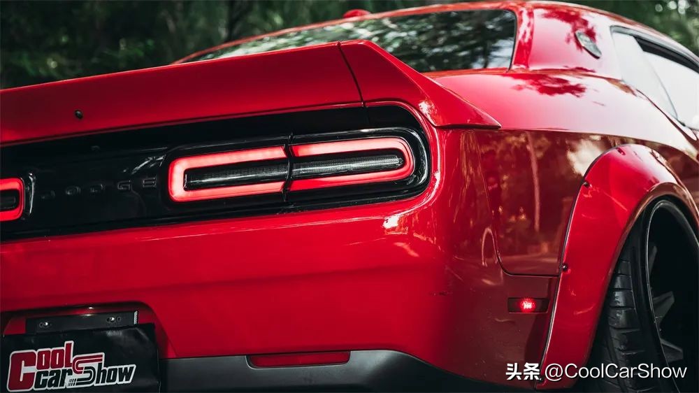 玩美式车,挑战者大宽体低趴