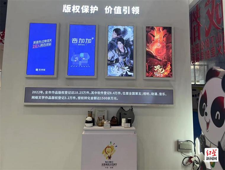 版权赋能激发文化创新创造活力,成都文博会会场