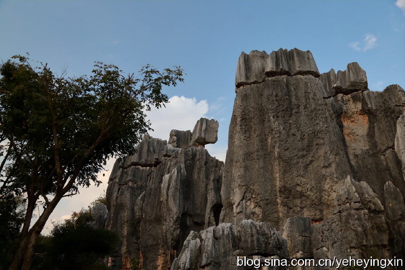 世界地质公园云南石林风景区,昆明石林国家地质公园