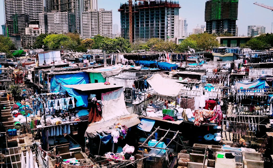 千人洗衣机孟买,印度孟买千人洗衣