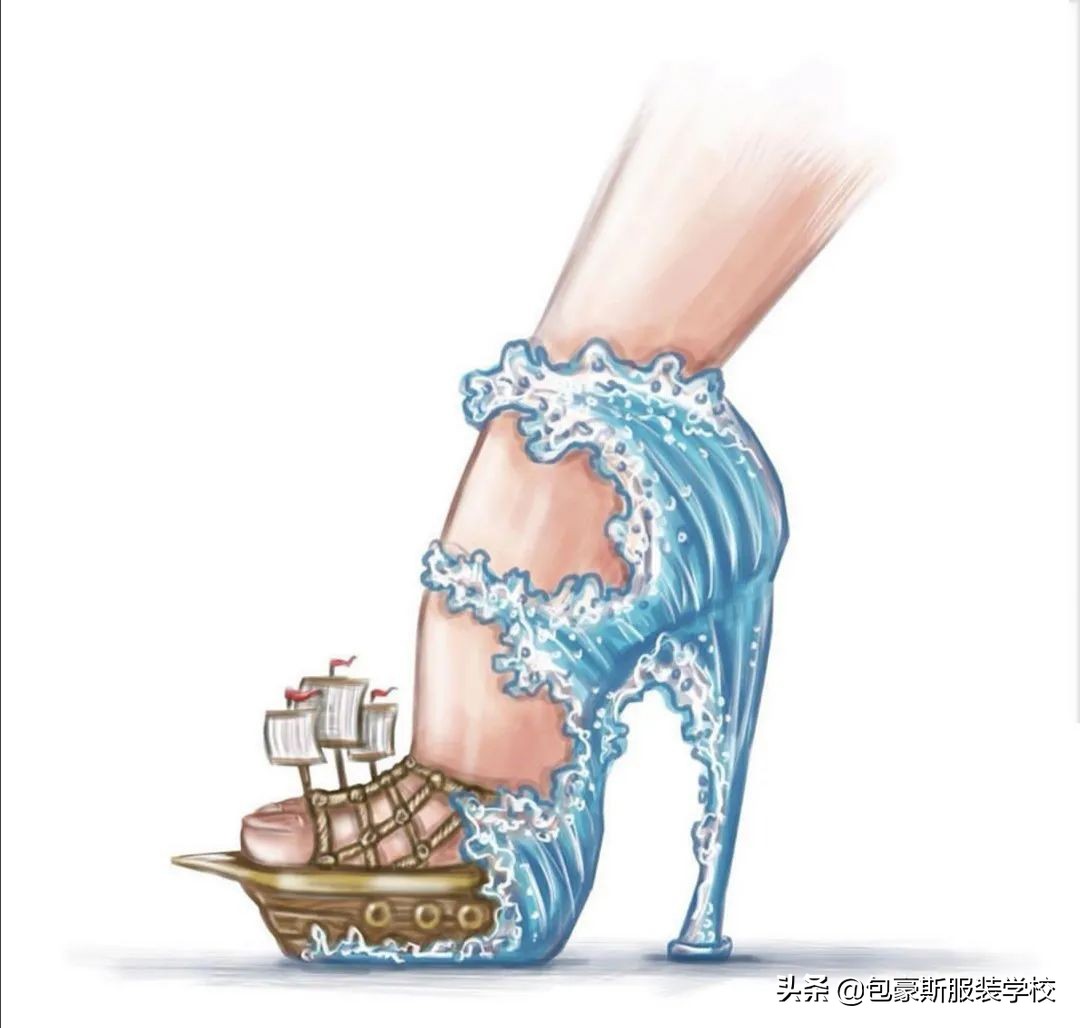 国际时尚插画师插画作品欣赏图文,创意插画古埃及