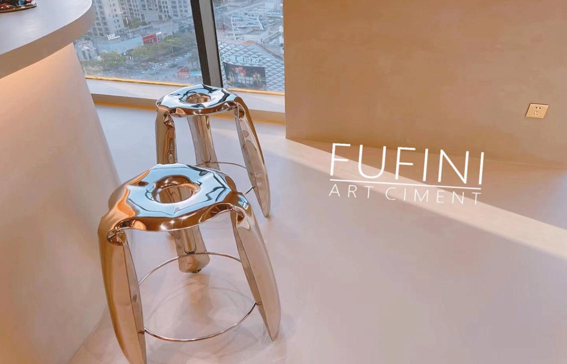 FUFINI微水泥案例｜柔白打造极简｜福州U SHOOOP美容院