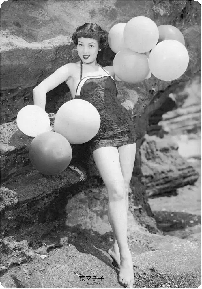 京町子年轻的照片,京町子近照