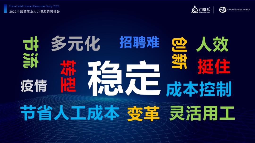 报告首发|门墩儿《2022中国酒店业人力资源现状及趋势》解读