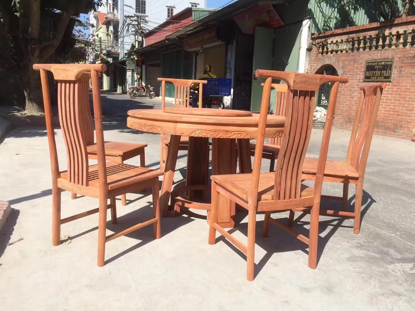 缅甸花梨圆餐桌为什么比较贵,缅甸花梨圆餐桌椅的价格