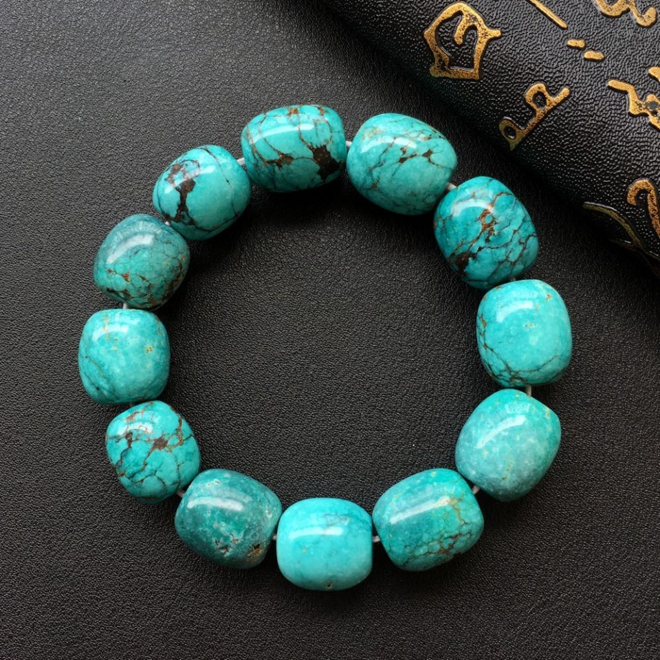 文玩骷髅绿松石,北辰文玩绿松石