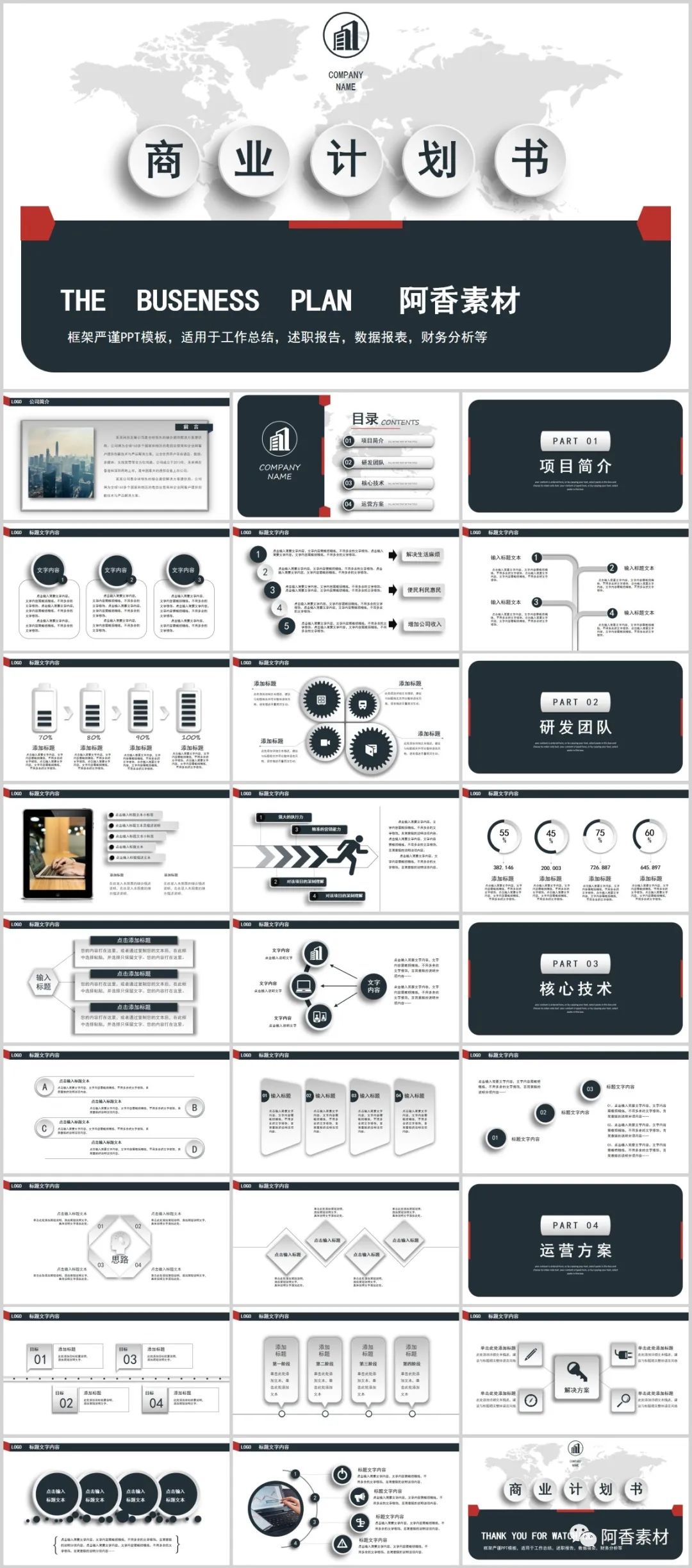 大健康商业计划书ppt模板,专业商业计划书ppt模板免费下载