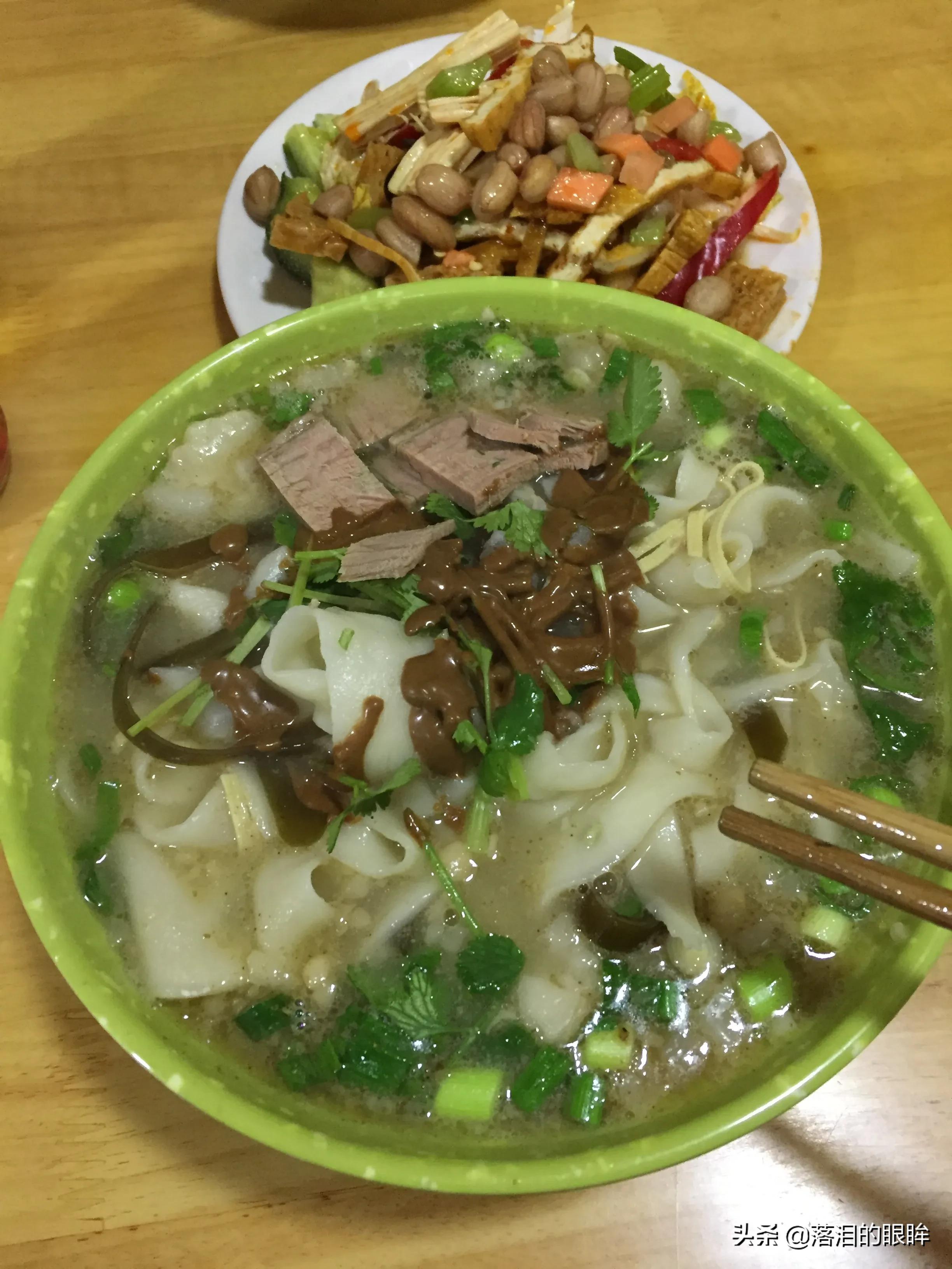 浓香的河南扶沟烩面，真中