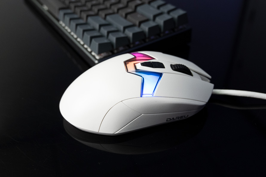 达尔优a98水透版天空轴测评,达尔优a980有线