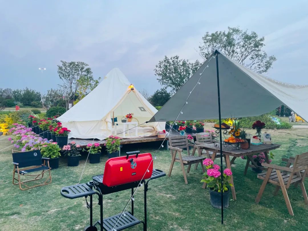 济南既能吃又能玩儿的露营地,济南创意打卡露营地