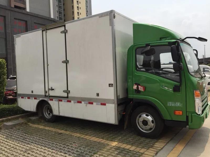 佛山新能源厢式货车出租,佛山租赁新能源厢式货车4米2