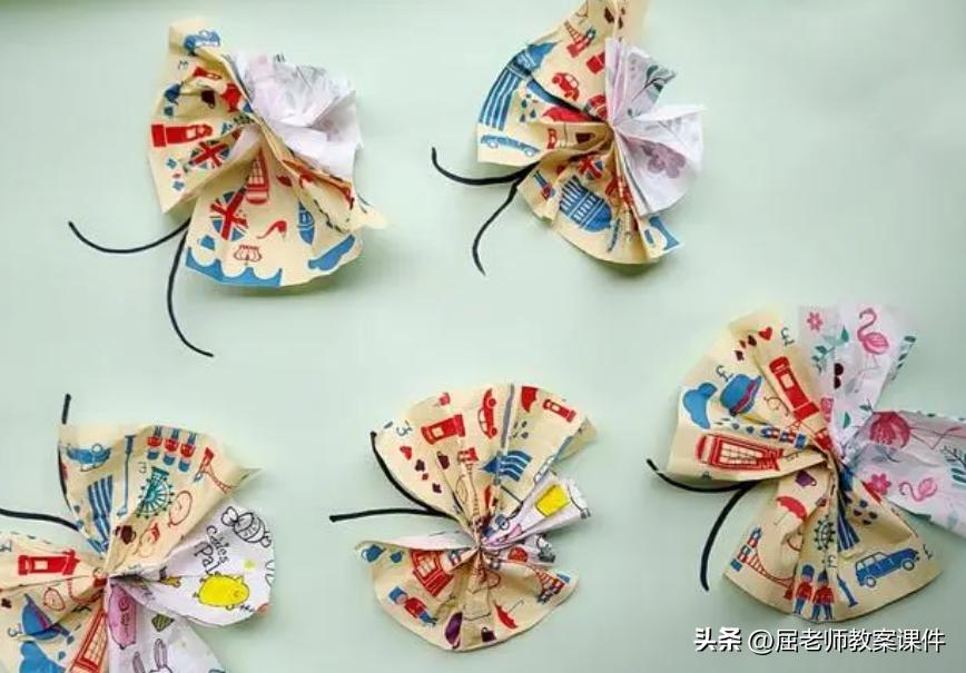 有趣的纸科学小班公开课教案,屈老师小班艺术重阳节教案