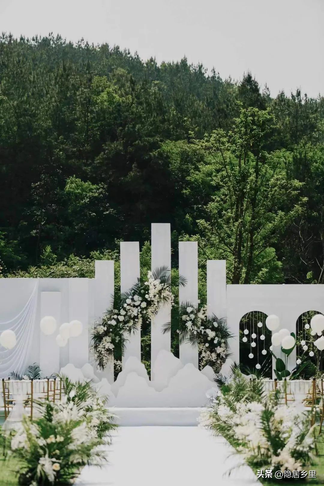 浪漫婚礼风民宿,很火的民宿婚礼