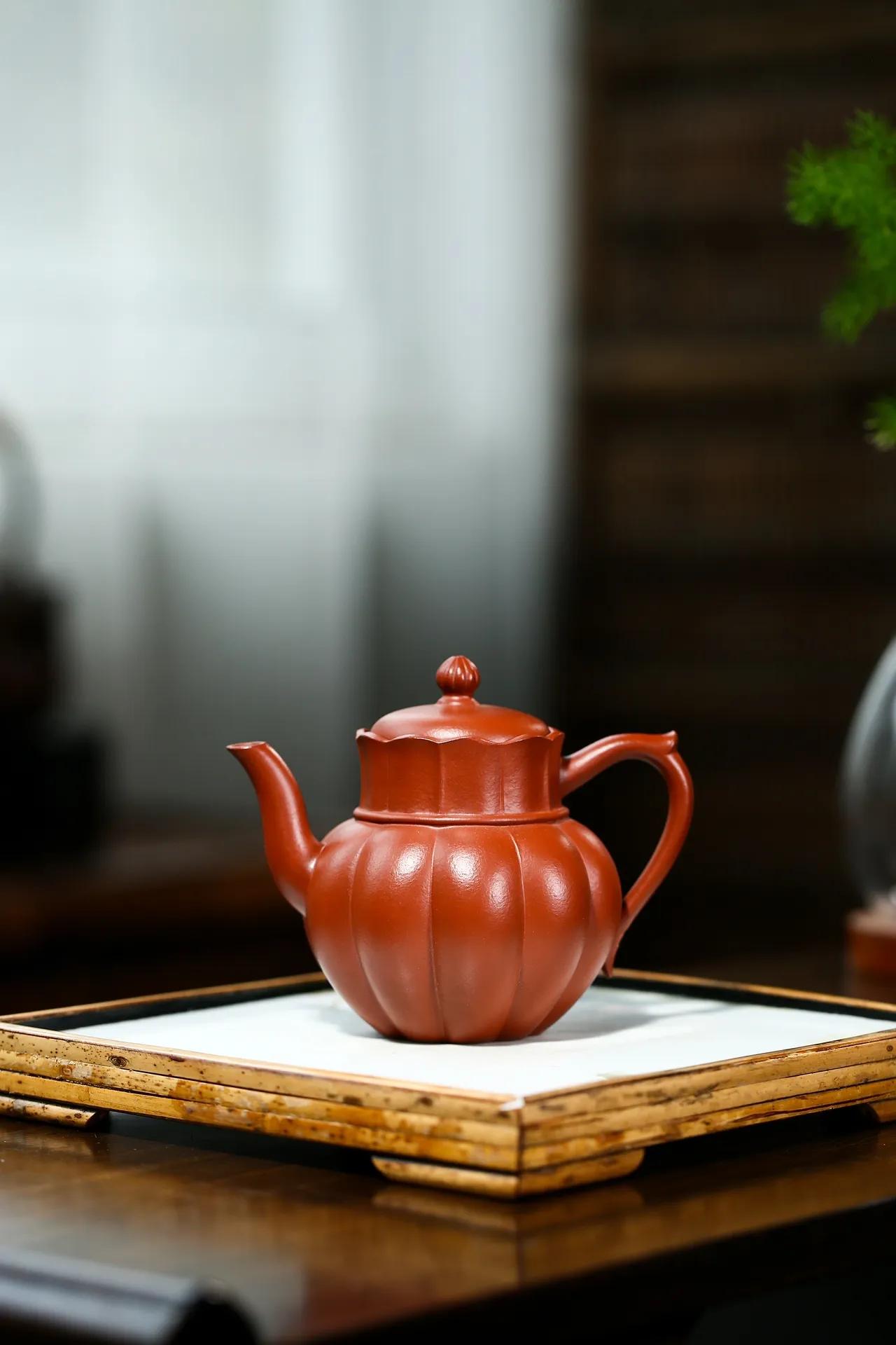 僧帽紫砂壶型,莲花僧帽紫砂壶