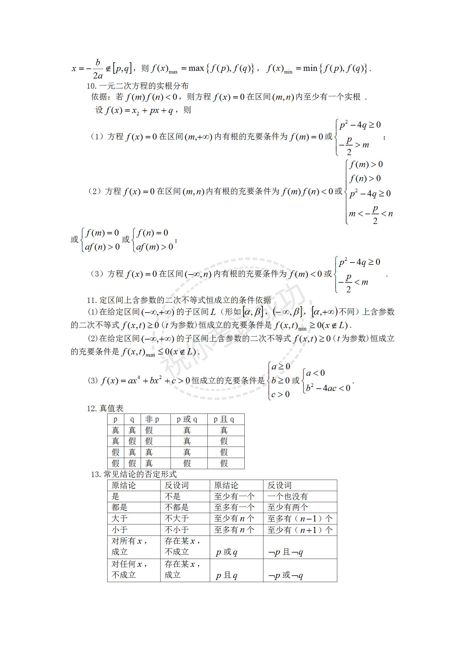 高考数学逆袭解题方法,高考数学技巧公式总结大全