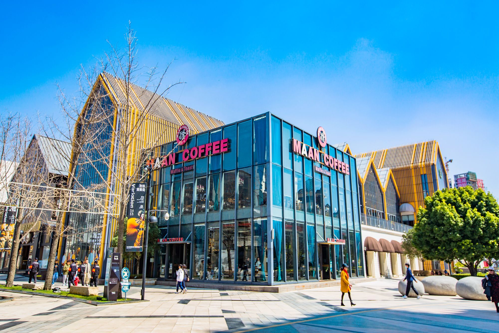 昆明公园1903，融汇东西建筑之美，是一处充满艺术氛围的文化街区