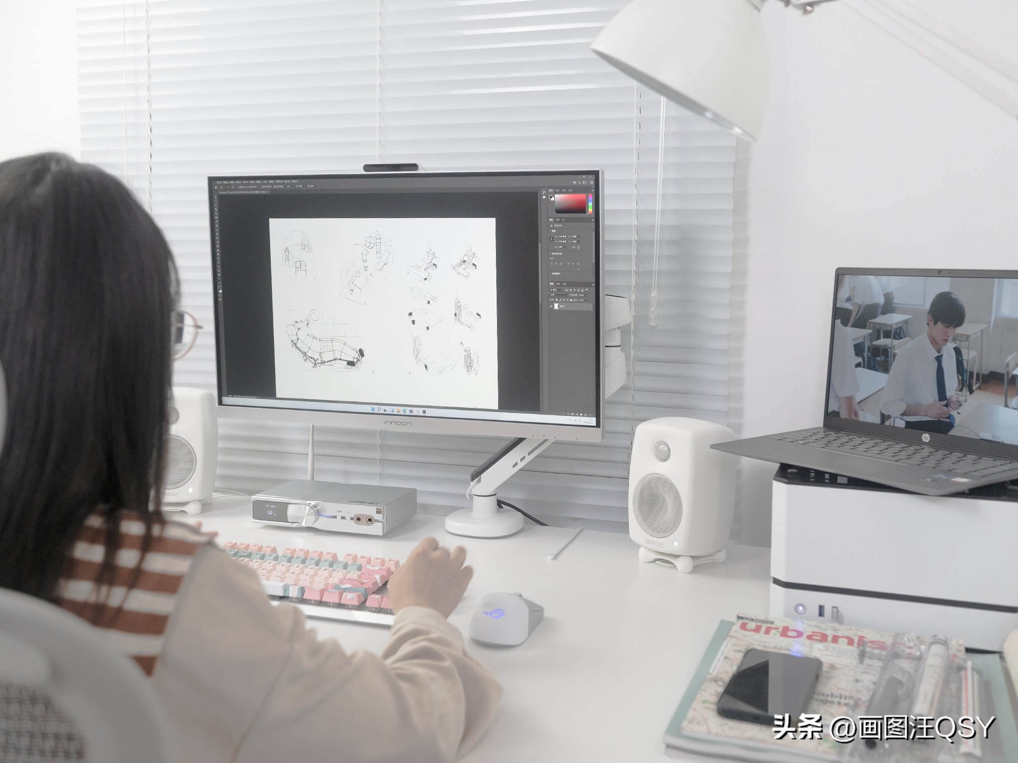 居家书桌升级改造：追剧听歌、居家办公也能很快乐