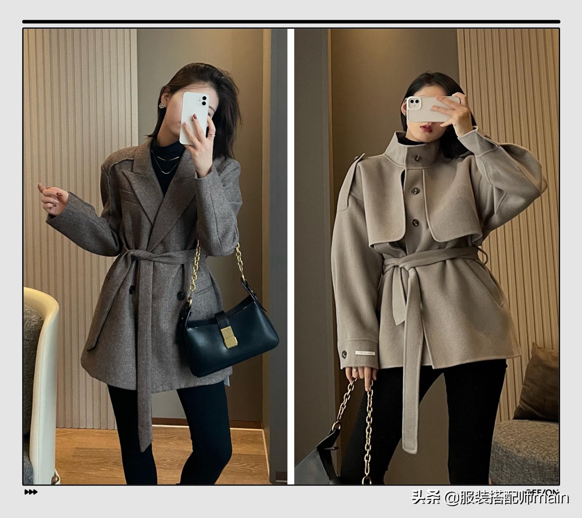 显高不臃肿有哪些时尚大衣穿法,长款大衣想要穿得不臃肿又显气质