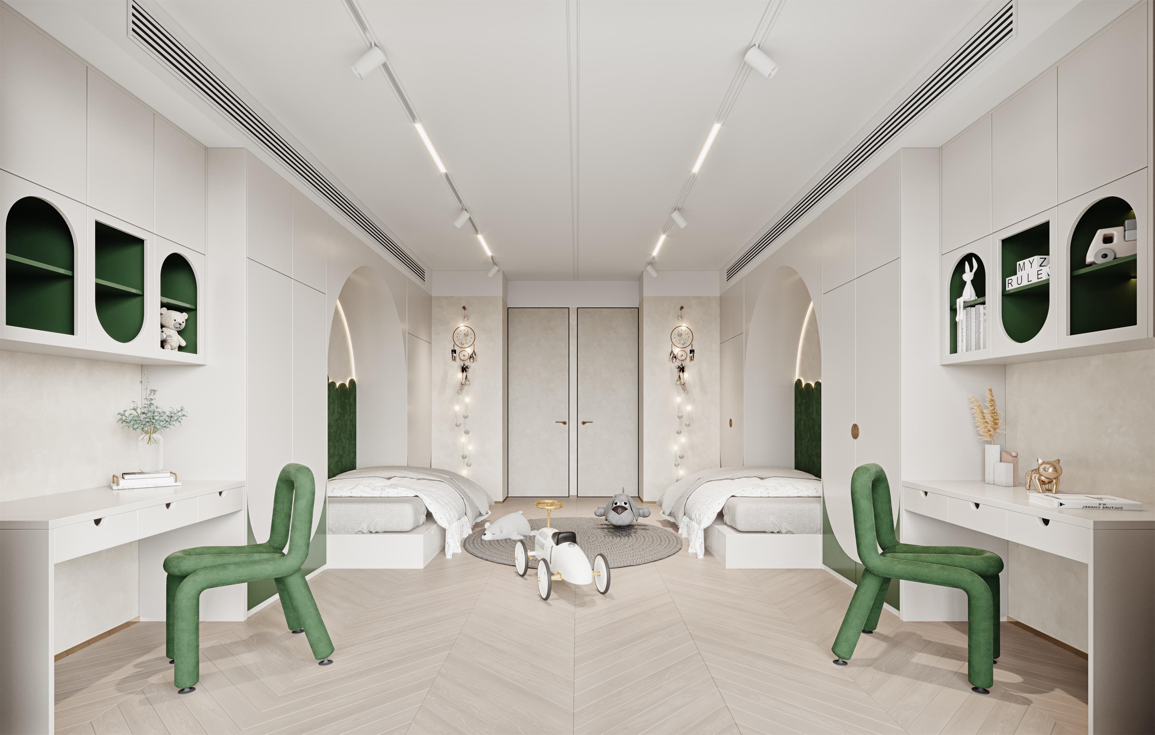 最经典的儿童房设计方案,真正的儿童房设计图