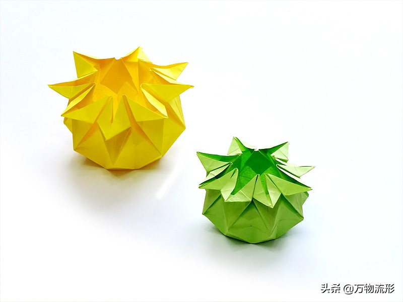 环保创意手工莲花灯,精美纸灯手工制作