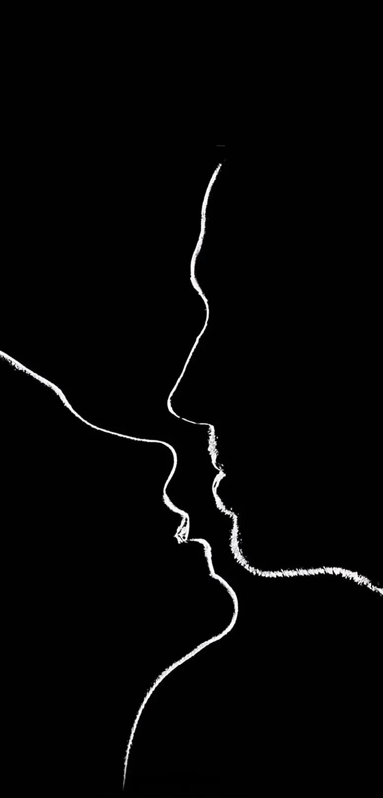 黑色背景小鹿壁纸,高清黑色背景壁纸图片