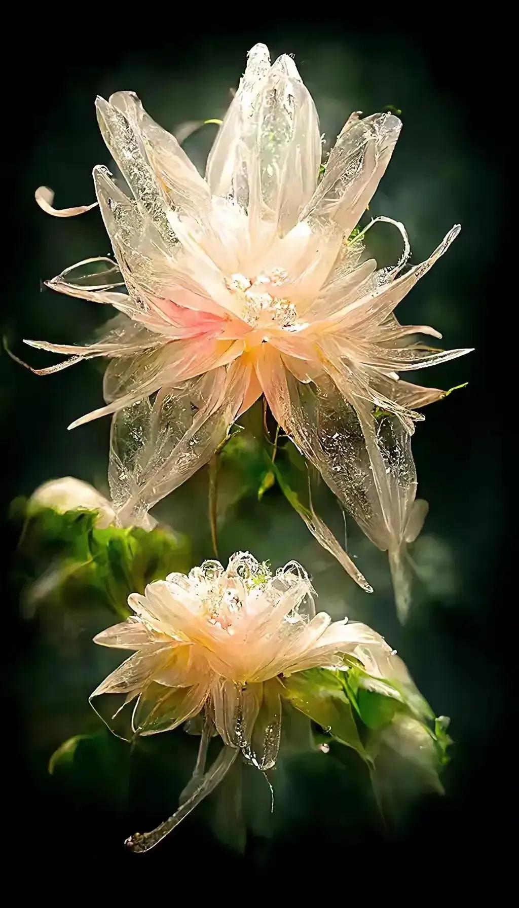 特别漂亮的水晶花,别具一格的水晶花图片