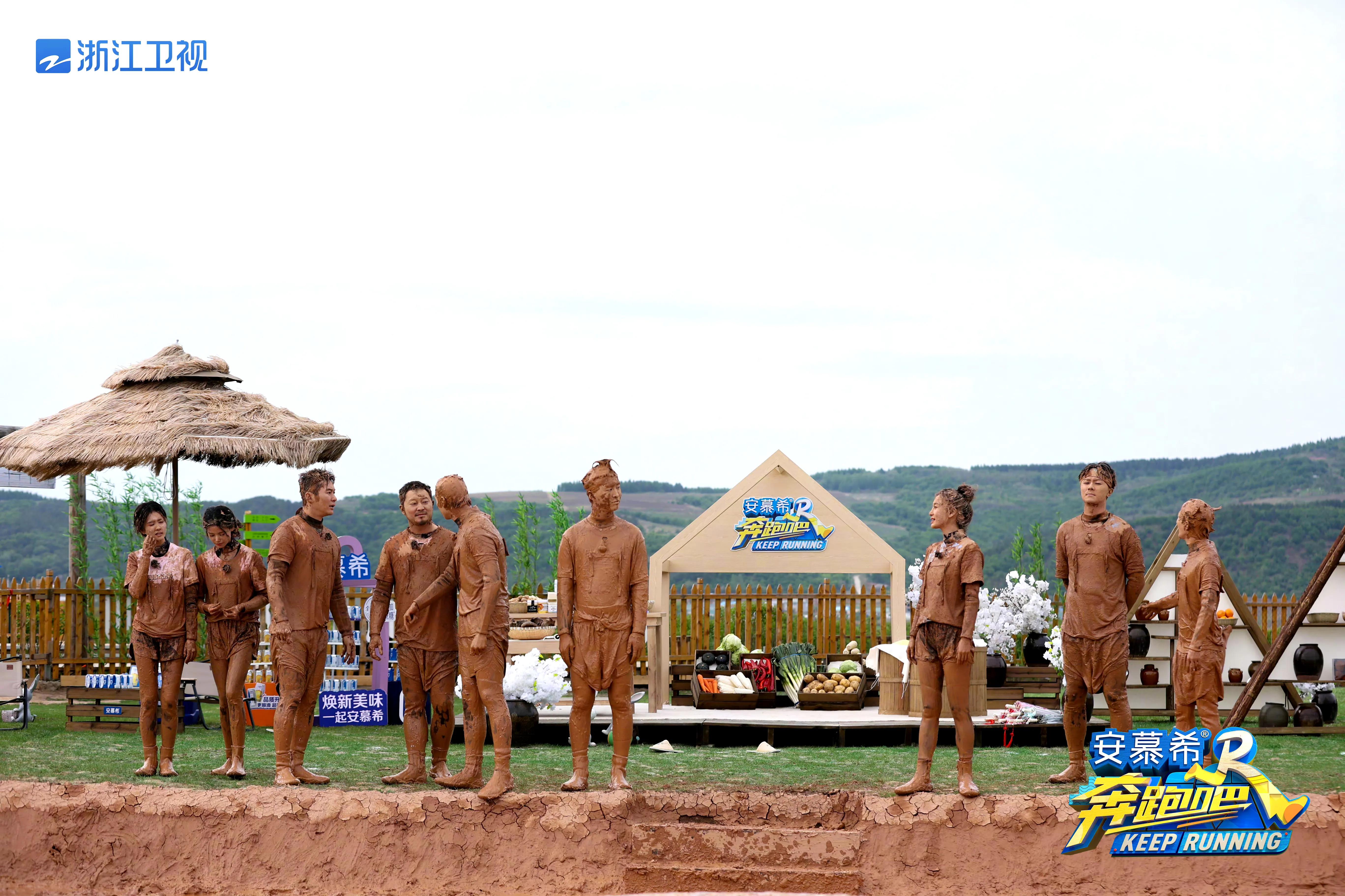 奔跑吧沙溢游戏胜利,奔跑吧2018年沙溢淋水游戏