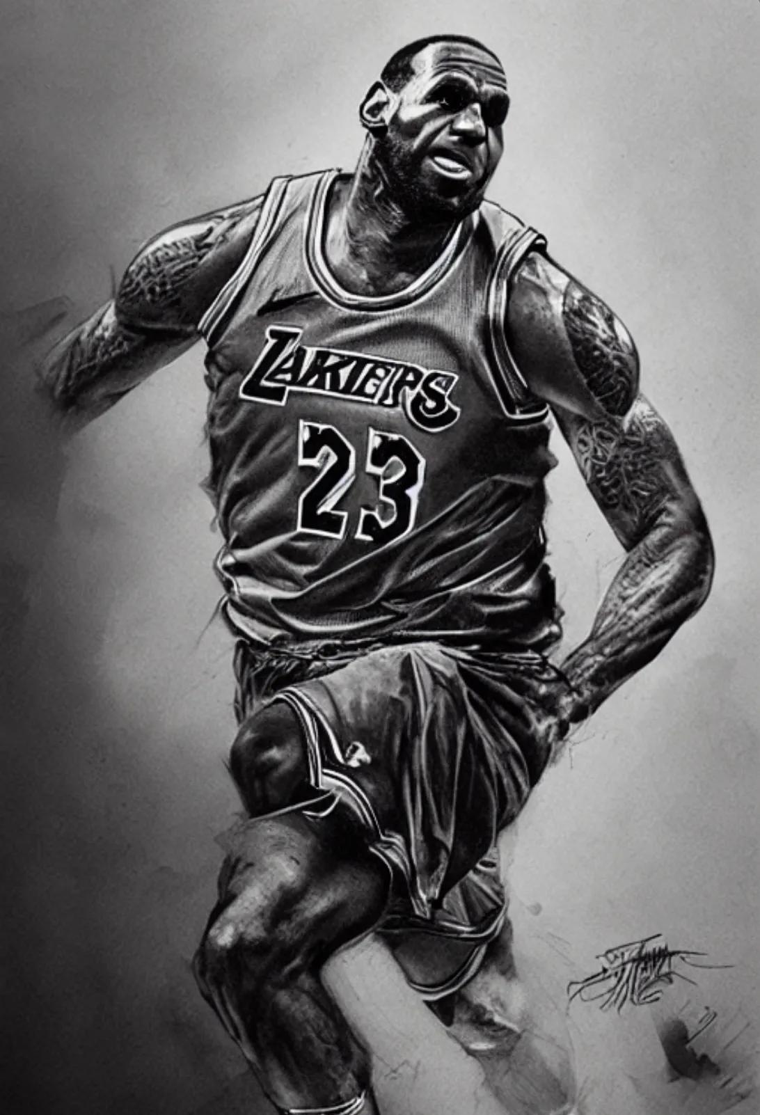 球星素描怎么画,足球球星素描手绘图