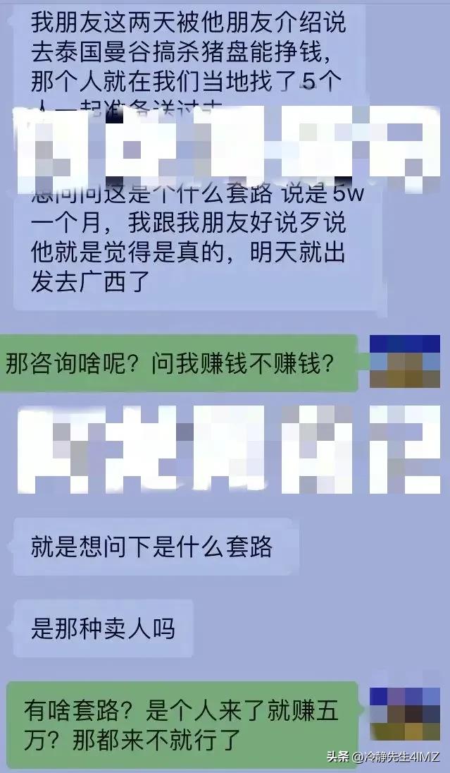 去泰国做杀猪盘的都是什么人,来泰国工作多少人民币