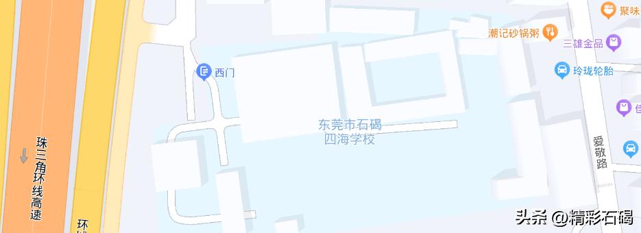 石碣四海学校的视频,石碣四海校园